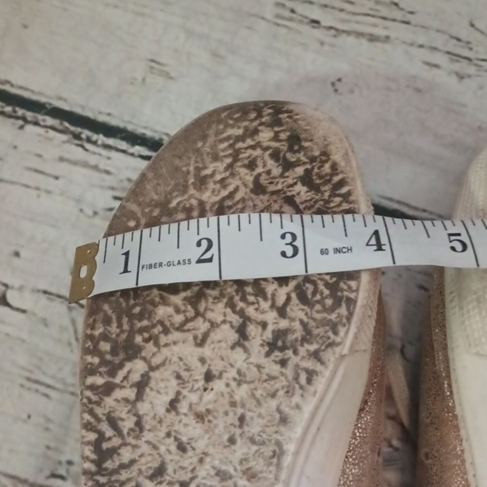 Golden Goose Metallic Gold May GGDB Sneakers Tennis Shoes 37 - Picture 11 of 11